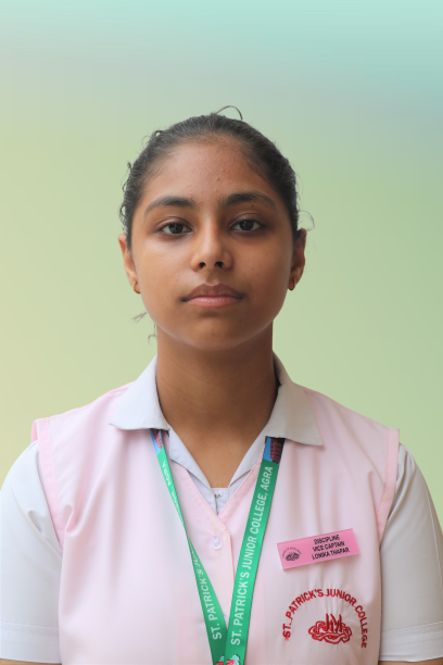 LONIKA THAPAR(DISCIPLINE VICE CAPTAIN)